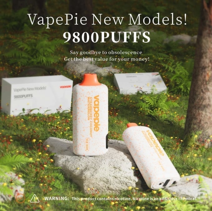 VAPEPIE PowerGo 9800 PUFFS – EPER KÓKUSZ GÖRÖGDINNYE